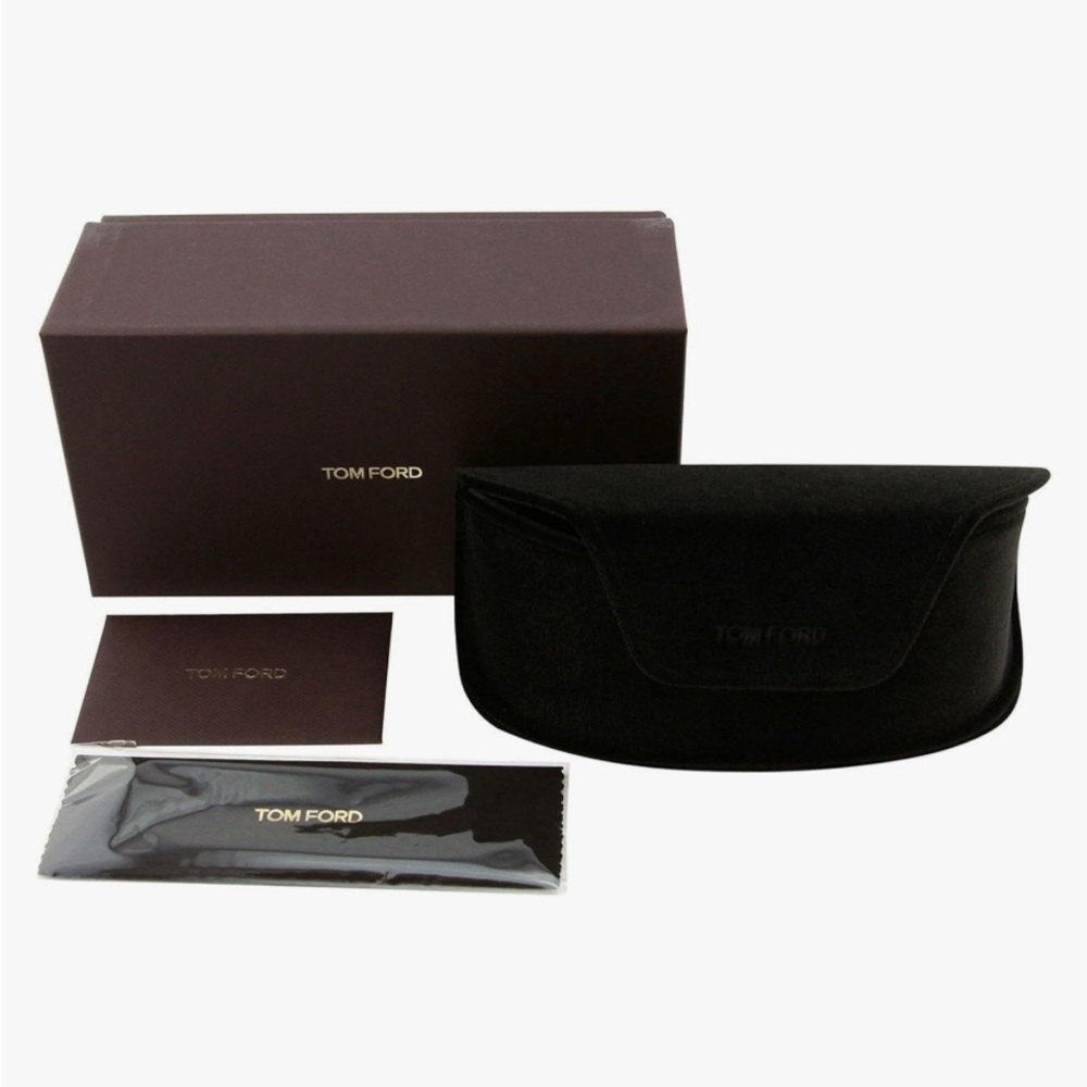 Tom Ford sunglasses case and cleaning kit